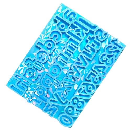 Modische Alphabet-Bastelbedarf, Formen, tragbares Zubehör für stabiles Epoxidharz, personalisierbares Bastelzubehör von Diogeynu