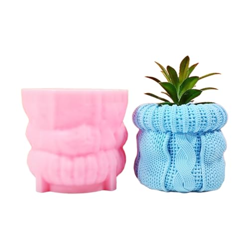 Silikon für Blumentöpfe, wiederverwendbare Strickmütze, Vase, Harzformen, Basteldekorationen, Blumenvasenformen Silikon für Blumentöpfe, wiederverwendbare Strickmütze, Vase, Harzformen, Basteldekorationen, Blumenvasenformen von Diogeynu