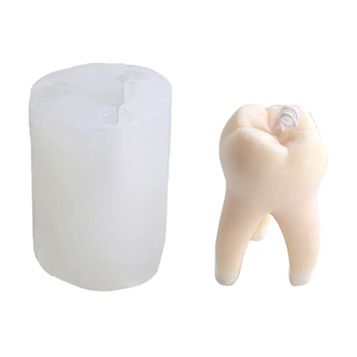 Silikonform mit großen Zähnen für handgefertigte Schreibtischdekoration, Gips, Epoxidharz, Silikon Silikonform mit großen Zähnen für handgefertigte Schreibtischdekoration, Gips, Epoxidharz, Silikon von Diogeynu