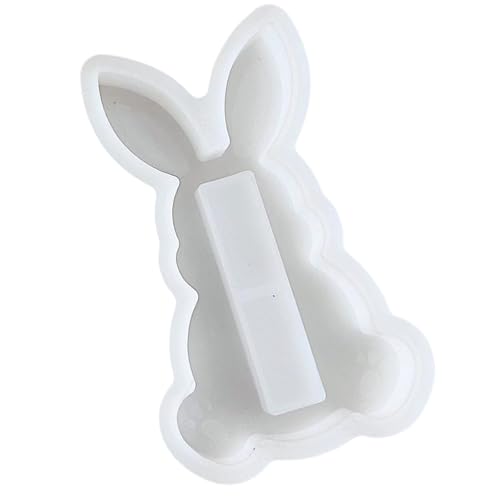 Silikonformen für Geldhalter, Hasenfiguren, 3D-Tierstatue, Silikonformen für Epoxidharz von Diogeynu