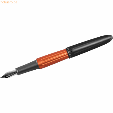 Diplomat Füllhalter Aero black/orange F von Diplomat