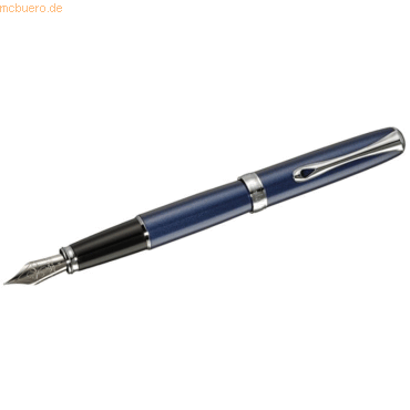 Diplomat Füllhalter Excellence A2 Midnight blue chrom B von Diplomat