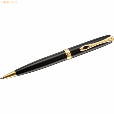 Diplomat Kugelschreiber Excellence A2 lack schwarz vergoldet easyFlow von Diplomat