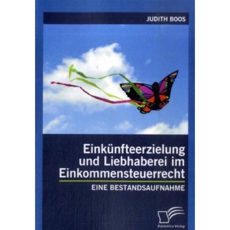 Einkünfteerzielung Und Liebhaberei Im Einkommensteuerrecht - Judith Boos, Kartoniert (TB) von Diplomica