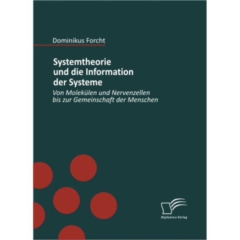 Systemtheorie Und Die Information Der Systeme - Dominikus Forcht, Kartoniert (TB) von Diplomica