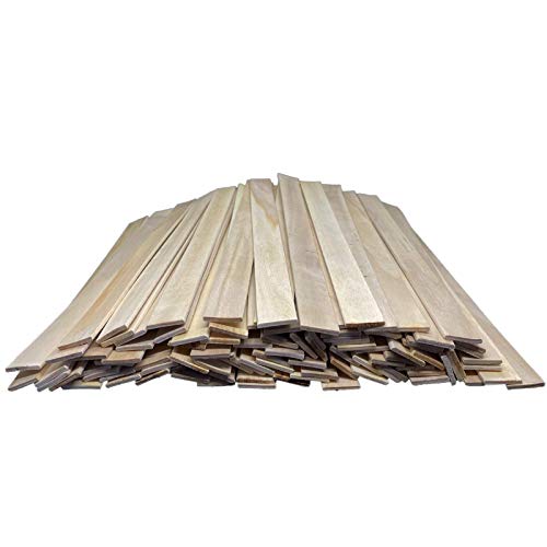 50 Stück Holzspatel Rührstäbchen Rührhölzer 30cm zum rühren von Epoxy, Lacke, Farben usw. Bastelholz von Dipoxy