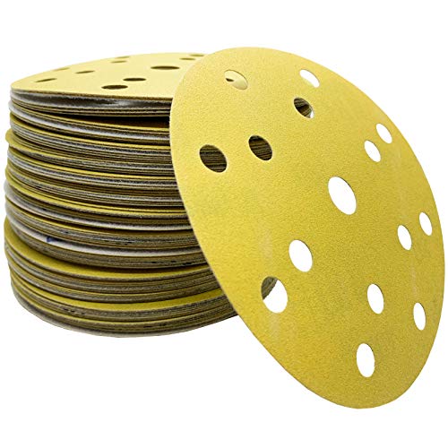 50x Dipoxy-Exzenter-Schleifer Klett Schleifscheiben P180 für 150mm Teller Durchmesser 50x Dipoxy-Exzenter-Schleifer Klett Schleifscheiben P180 für 150mm Teller Durchmesser von Dipoxy
