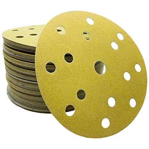 5x Dipoxy-Exzenter-Schleifer Klett Schleifscheiben P120 für 150mm Teller Durchmesser 5x Dipoxy-Exzenter-Schleifer Klett Schleifscheiben P120 für 150mm Teller Durchmesser von Dipoxy