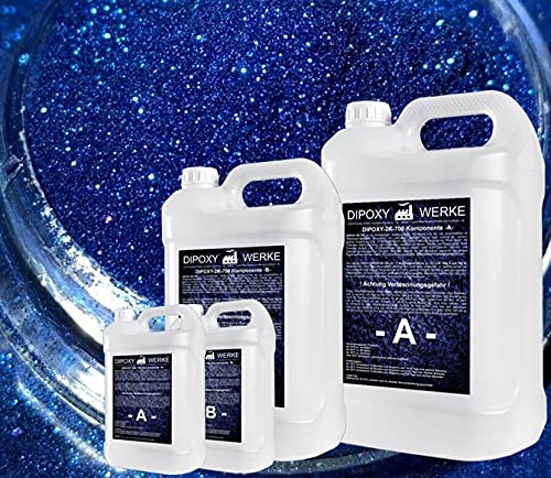 Dipoxy 2K-700 Epoxidharz mit Pigment 1,5kg + 25g Blau05 Dipoxy 2K-700 Epoxidharz mit Pigment 1,5kg + 25g Blau05 von Dipoxy
