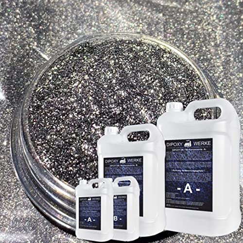 Dipoxy 2K-700 Epoxidharz mit Pigment 3,0kg + 35g Schwarz03 von Dipoxy