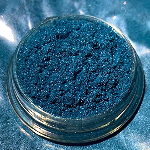 Dipoxy ICE-Blue-Blau 06 Pigment Farbmittel für Epoxidharz, Polyesterharz, Polyurethan Systeme, Beton, Lacke, Kunstharz Schmuck (25g) von Dipoxy