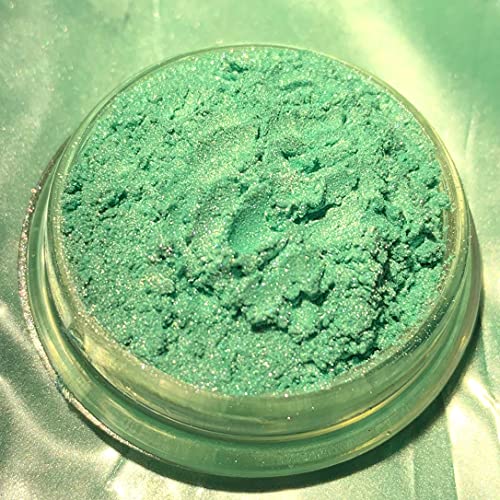 Dipoxy Jade-Green-Pearl-Grün 04 Pigment Farbmittel für Epoxidharz, Polyesterharz, Polyurethan Systeme, Beton, Lacke, Kunstharz Schmuck (100g) von Dipoxy