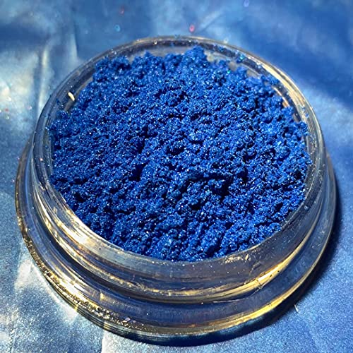 Dipoxy Königsblau-Pearl-Blau07 Pigment Farbmittel für Epoxidharz, Polyesterharz, Polyurethan Systeme, Beton, Lacke, Kunstharz Schmuck (25g) von Dipoxy