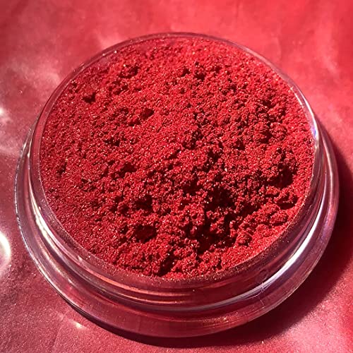 Dipoxy Rubin-Rot-Pearl-Rot03 Pigment Farbmittel für Epoxidharz, Polyesterharz, Polyurethan Systeme, Beton, Lacke, Kunstharz Schmuck (100g) von Dipoxy