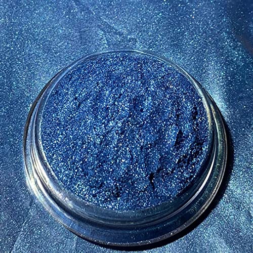 Dipoxy Saphir-Blue-Pearl-Blau10 Pigment Farbmittel für Epoxidharz, Polyesterharz, Polyurethan Systeme, Beton, Lacke, Kunstharz Schmuck (25g) von Dipoxy