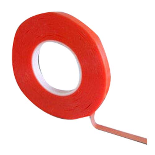 Directa 30209BUBU doppelseitiges Klebeband aus Polyester, 50 mm x 50 m, Rot von Directa