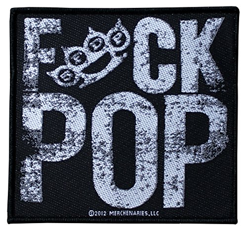 FIVE FINGER DEATH PUNCH Aufnäher FUCK POP Patch gewebt 10 x 9,5 cm von Direkt lieferbar - innerhalb von 48 Stunden wird von uns versendet. Directly available