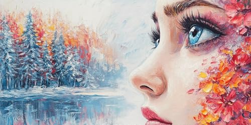 Abstrakt Malen Nach Zahlen Erwachsene, DIY Malen Nach Zahlen Frau Paint by Numbers Kinder, DIY Handgemalt Ölgemälde Kit für Anfänger Bastelset Erwachsene, Wohnzimmer Zimmer Wanddeko 80x160cm k-542 Abstrakt Malen Nach Zahlen Erwachsene, DIY Malen Nach Zahlen Frau Paint by Numbers Kinder, DIY Handgemalt Ölgemälde Kit für Anfänger Bastelset Erwachsene, Wohnzimmer Zimmer Wanddeko 80x160cm k-542 von Dirjuong