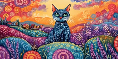 Abstrakt Malen Nach Zahlen Erwachsene, DIY Malen Nach Zahlen Katze Paint by Numbers Kinder, DIY Handgemalt Ölgemälde Kit für Anfänger Bastelset Erwachsene, Wohnzimmer Zimmer Wanddeko 80x160cm k-531 Abstrakt Malen Nach Zahlen Erwachsene, DIY Malen Nach Zahlen Katze Paint by Numbers Kinder, DIY Handgemalt Ölgemälde Kit für Anfänger Bastelset Erwachsene, Wohnzimmer Zimmer Wanddeko 80x160cm k-531 von Dirjuong