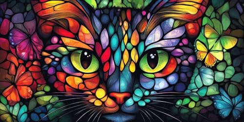 Abstrakt Malen Nach Zahlen Erwachsene, DIY Malen Nach Zahlen Katze Paint by Numbers Kinder, DIY Handgemalt Ölgemälde Kit für Anfänger Bastelset Erwachsene, Wohnzimmer Zimmer Wanddeko 80x160cm k-530 Abstrakt Malen Nach Zahlen Erwachsene, DIY Malen Nach Zahlen Katze Paint by Numbers Kinder, DIY Handgemalt Ölgemälde Kit für Anfänger Bastelset Erwachsene, Wohnzimmer Zimmer Wanddeko 80x160cm k-530 von Dirjuong