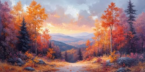 Sonnenuntergang Malen Nach Zahlen Erwachsene, DIY Malen Nach Zahlen Landschaft Paint by Numbers Kinder, DIY Handgemalt Ölgemälde Kit für Anfänger Bastelset Erwachsene, Wohnzimmer Deko 60x120cm k-831 Sonnenuntergang Malen Nach Zahlen Erwachsene, DIY Malen Nach Zahlen Landschaft Paint by Numbers Kinder, DIY Handgemalt Ölgemälde Kit für Anfänger Bastelset Erwachsene, Wohnzimmer Deko 60x120cm k-831 von Dirjuong