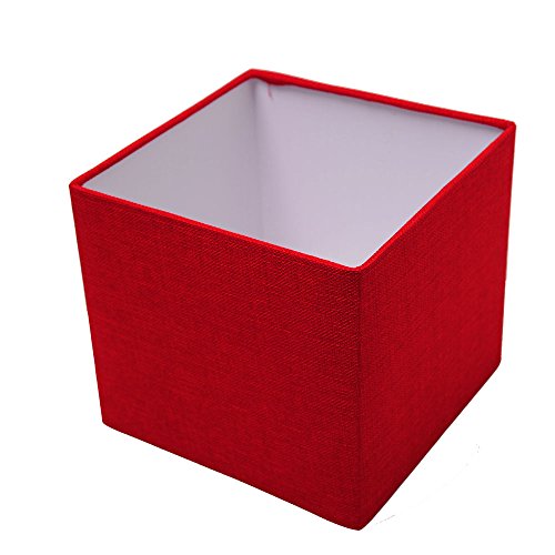 Lampenschirm Vierkant Leinen Finno Rot TL 20-20-18 Lampenschirm Vierkant Leinen Finno Rot TL 20-20-18 von Dirk Davids Leuchten GmbH