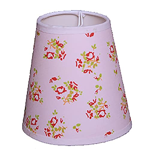 Lampenschirm Aufstecker Rose mit Rosen Kronleuchter Klemmschirm von Dirk Davids Leuchten GmbH
