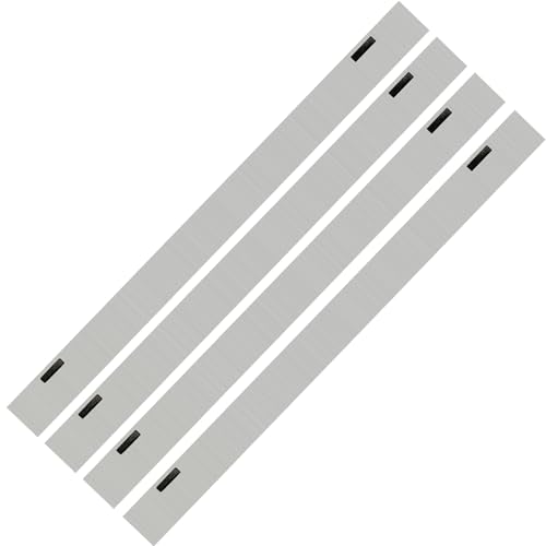 26,7 cm HSS Hobelmesser Ersatz für Dewalt DW50 D27300 DE7333-XJ DW733S, Scheppach HMC 260 Elektrohobelzubehör, 26,7 cm x 1,27 cm x 1,27 cm x 0,3 cm, 4 Stück von Dirtech