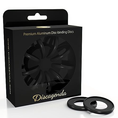 Discagenda Discbound Scheiben (schwarz, 9 Stück 4,2 cm) von Discagenda