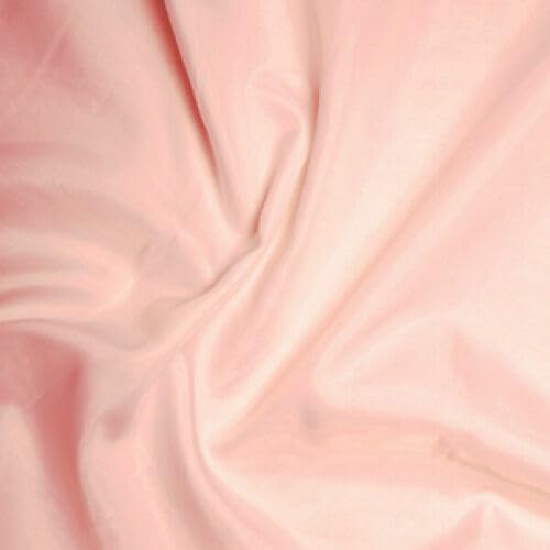 Antistatischer Kleider-Futterstoff, Meterware, 150 cm breit, 100 % Polyester (Pfirsich) von Discount Fabrics LTD