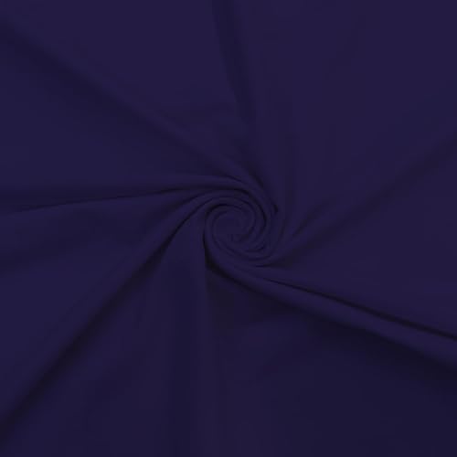 Baumwoll-Samtstoff, 114 cm breit, nicht dehnbar, für Kostüme, Kleider, Basteln, Dekoration (lila) von Discount Fabrics LTD