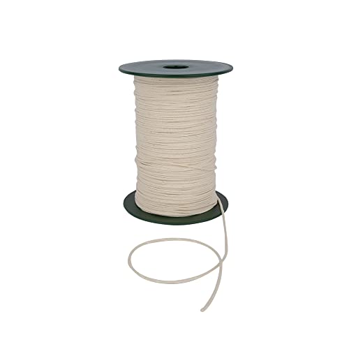 Natürliche Paspelschnur zum Nähen, Kissen, Polsterung – Premium-Kissen-Paspelschnur 2 mm, Nahtbindung, Polsterkantenverkleidung, Paspelkissen, Polsterpaspelierschnur, Nähen (Natur, 10 m) von Discount Fabrics LTD