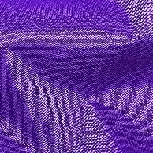 Gewebte Polyester-Ripstop-Tasche, wasserabweisend, reißfest, für Drachen, Outdoor-Stoff, 150 cm breit (lila, pro Meter) von Discover Lifestyle & Fashion Fabrics