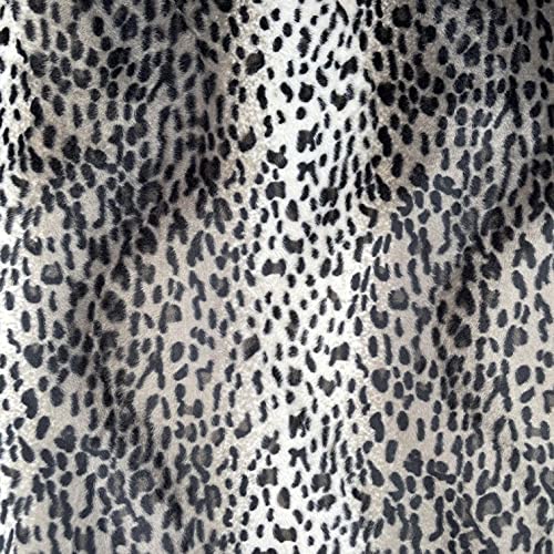 Velboa-Kunstfell, super weich, Ponyhaut, Veloursstoff, Bastelmaterial, 140 cm breit (pro halber Meter, Luchs) von Discover Lifestyle & Fashion Fabrics