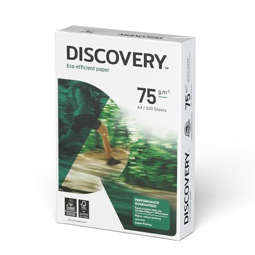 5 x weißes Papier Discovery 75 A4 75 g 500 FG 5 x weißes Papier Discovery 75 A4 75 g 500 FG von Discovery