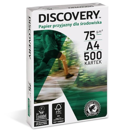 Kopierpapier Discovery A4, holzfrei 75 g qm weiß 500 Blatt Kopierpapier Discovery A4, holzfrei 75 g qm weiß 500 Blatt von Discovery