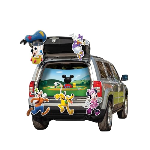 Disney Mickey & Minnie Treat Your Trunk Kit, Official Disney Trunk or Treat Car Decoration Set von Disguise