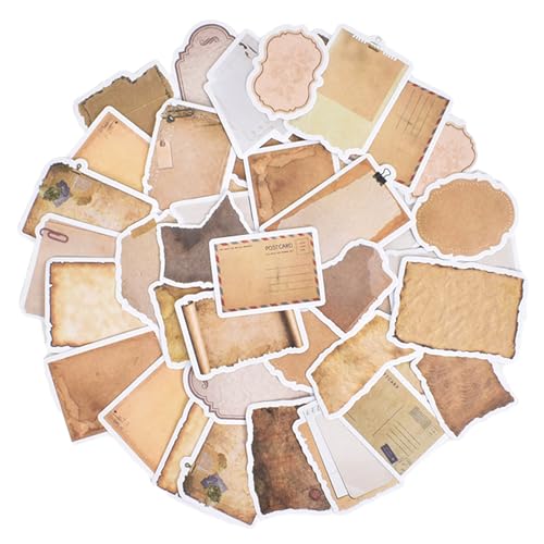 80 pcs Vintage Sticker Scrapbook, Stickers Vintage, Scrapbook Aufkleber, Dekopapier Scrapbooking, Scrapbooking Sticker Journaling Zubehör 80 pcs Vintage Sticker Scrapbook, Stickers Vintage, Scrapbook Aufkleber, Dekopapier Scrapbooking, Scrapbooking Sticker Journaling Zubehör von Disnace