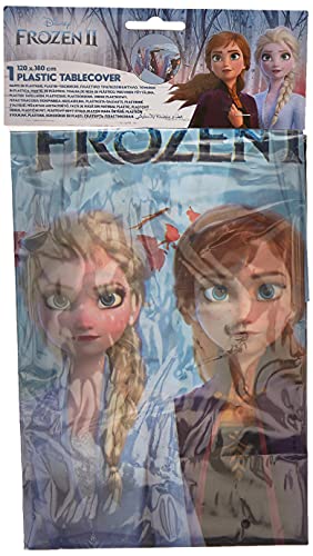 Procos 91129 - Party-Tischdecke Frozen 2, Größe 120 x 180 cm, abwischbar, mehrfach verwendbar, Tischtuch, Dekoration, Geburtstag, Mottoparty Procos 91129 - Party-Tischdecke Frozen 2, Größe 120 x 180 cm, abwischbar, mehrfach verwendbar, Tischtuch, Dekoration, Geburtstag, Mottoparty von Folat