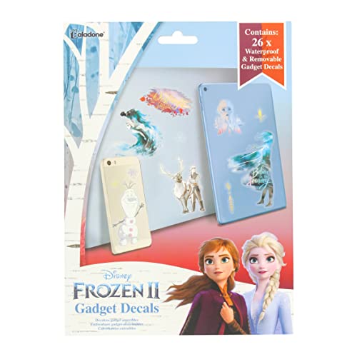 Paladone Frozen 2 Gadget Aufkleber – wiederverwendbar, wasserdicht, repositionierbare Folienaufkleber – 4 Bögen, Frozen 2 Folien-Gadget-Aufkleber Paladone Frozen 2 Gadget Aufkleber – wiederverwendbar, wasserdicht, repositionierbare Folienaufkleber – 4 Bögen, Frozen 2 Folien-Gadget-Aufkleber von Disney Frozen