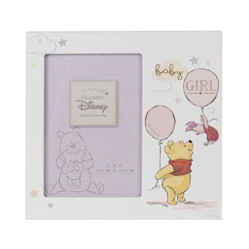 (Pooh Baby Girl) - Disney Magical Beginnings MDF 10cm x 15cm Photo Frame Pooh Baby Girl DI415 von Disney