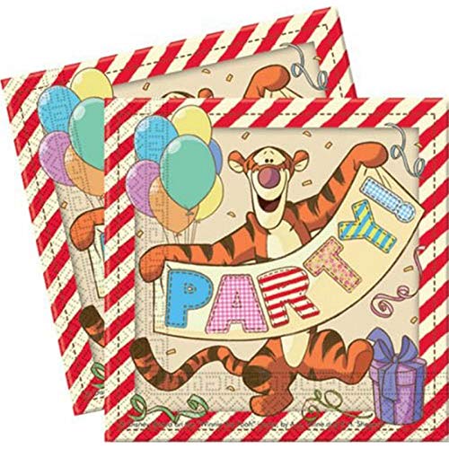 20 Papierservietten Winnie Puuh für Partys 33x33cm von Disney