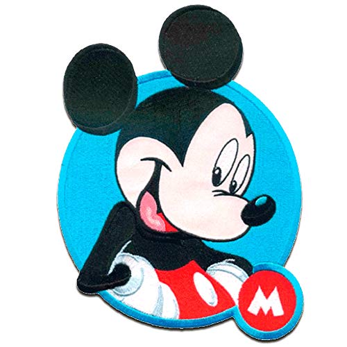 7754 Disney Bügelbild Mickey Mouse zum Aufbügeln, Größe XL, 20 x 18 cm von Disney
