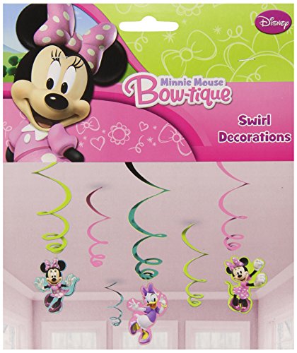 Amscan 996119 Minnie Mouse Wirbel zum Aufhängen von Disney