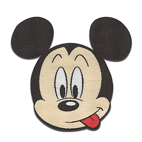 Disney © Mickey Mouse Comic Kinder - Aufnäher, Bügelbild, Aufbügler, Applikationen, Patches, Flicken, Zum Aufbügeln, Größe: 6,4 x 6,5 cm von Disney