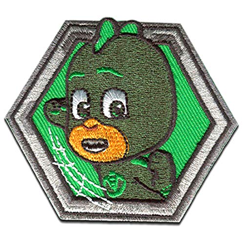 Disney © Pj Masks Pyjamahelden Gekko 2 - Aufnäher, Bügelbild, Aufbügler, Applikationen, Patches, Flicken, Größe: 6,7 x 6,7 cm von Disney