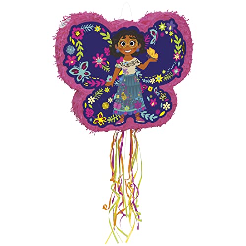 Disney 51248 Encanto Pinata in Schmetterlingsform – 1 Stück (1 Packung), Multicolour von Disney