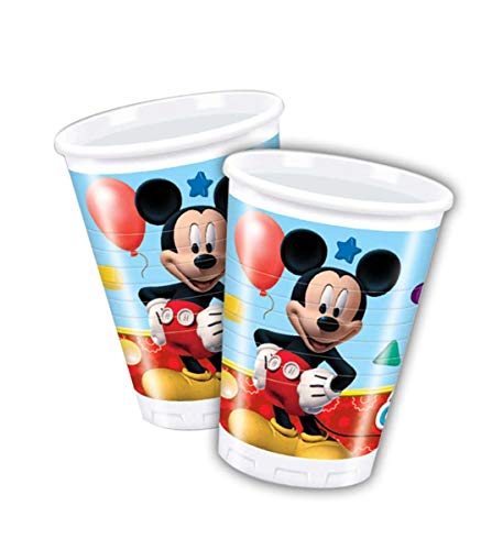 Disney 8 Partybecher 0,2l Playful Mickey von Disney