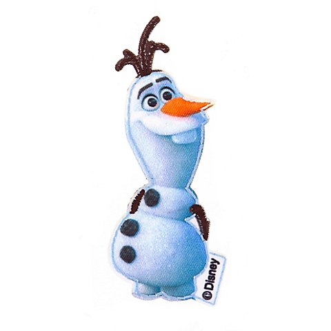 Disney Applikation "Olaf", Größe: 3 x 7,5 cm, 1 Stück von Disney