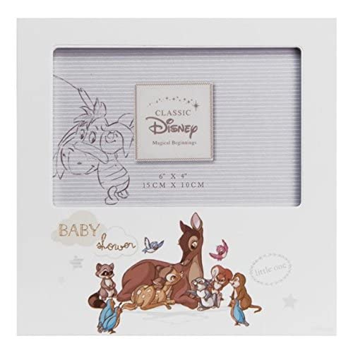 Disney Magical Beginnings MDF Frame Bambi Baby Shower 15cm x 10cm von Disney